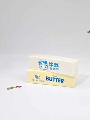 Butter & Milk Bars - slow rise fidget toy texture close up