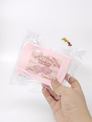 Strawberry Milk Shake - squishy stress relief toy detail shot