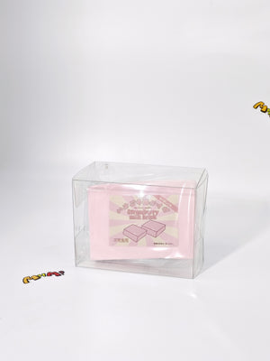 Strawberry Milk Shake - slow rising squeeze toy side angle view