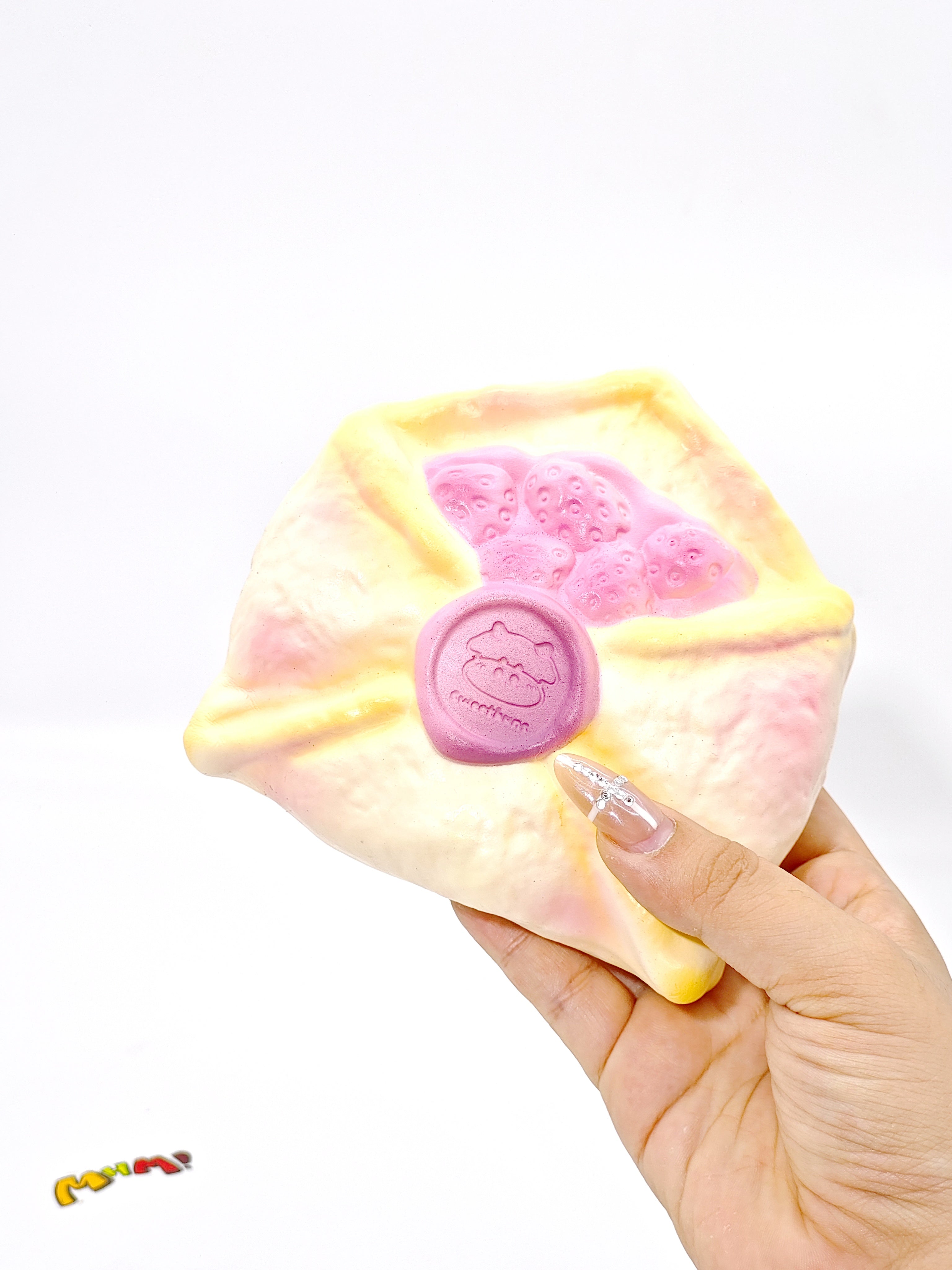 Purple Springtime Letter Squishy