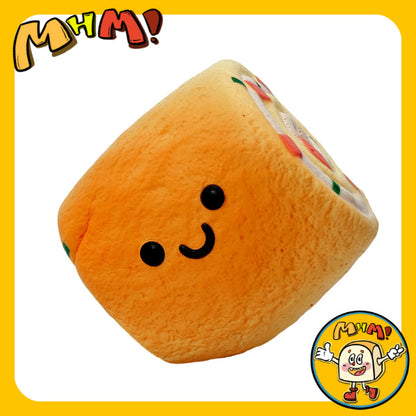 MHM Squishy Series Thick Roasted Tamako Slow Bounce Food Simulation Sticky Soft Stress Relief Toy