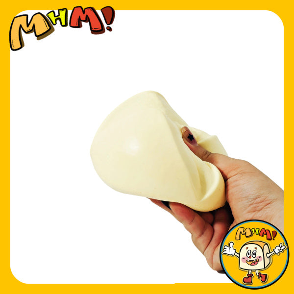 MHM Squishy Series Custard Blossom Soufflé Simulation Food Sticky Moist Soft Slow Rebound Stress Relief Toys Adult Fidgeting Toys Sensory Toys