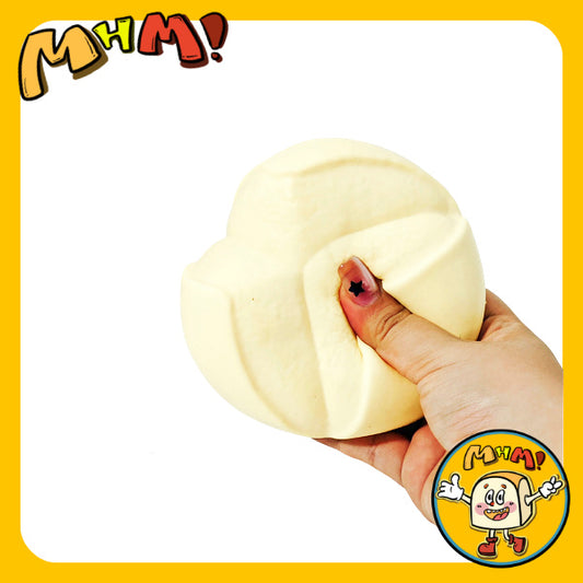 MHM Squishy Series Custard Blossom Soufflé Simulation Food Sticky Moist Soft Slow Rebound Stress Relief Toys Adult Fidgeting Toys Sensory Toys