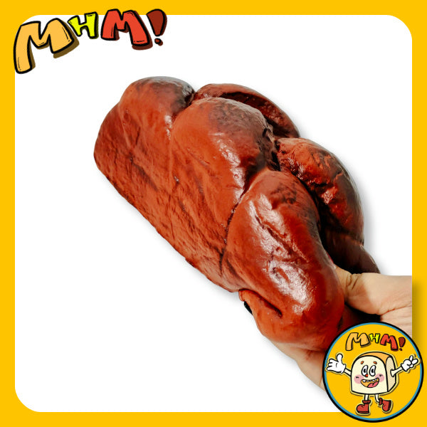 MHM Soft and Cute Series Hemp Twisted Bread (Cookie Flavor) Food Simulation Sticky Moist Soft Slow Rebound Stress Relief Toy Adult Finger Toy Sensory Toy