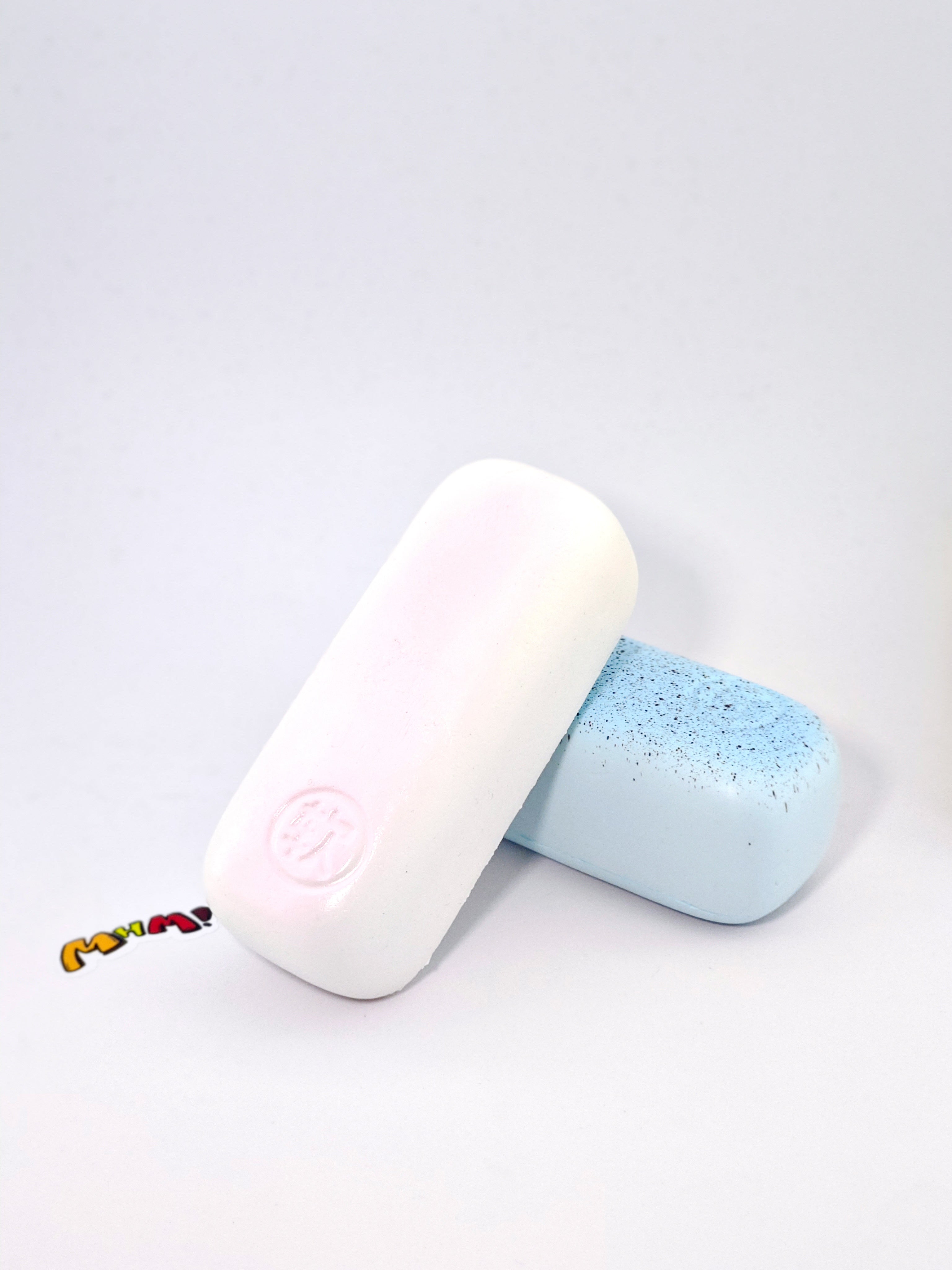 Soft Bread Squishy | 3 Styles Bakery Themed Slow Rising Stress Re - slow rising squeeze toy side angle view