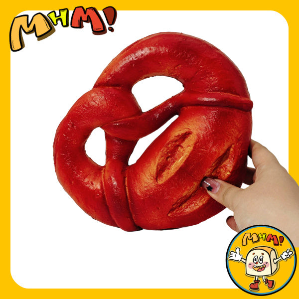 Sticky Salted Pretzel Roll