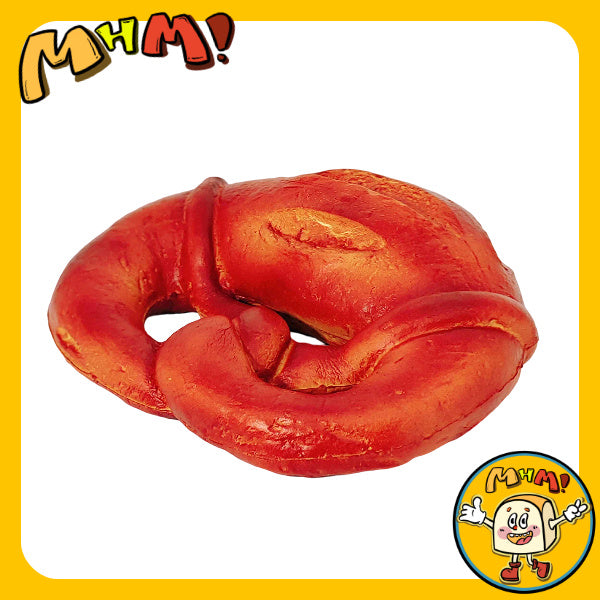 Sticky Salted Pretzel Roll