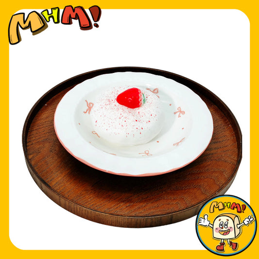 MHM Squishy Series Milk Soufflé Simulation Food Sticky Hands Moist Soft Slow Rebound Decompression Toys Adults Fidget Toy Sensory Toy