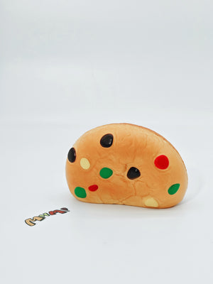 Vanilla mochi cookie sandwich squishy toy sticky chewy filling fidget scented butter