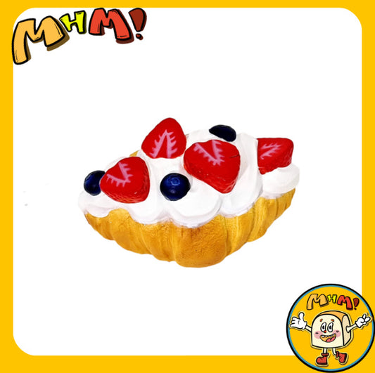 MHM Squishy Food Series Strawberries Songsong Sticky Hands Simulated Food Animal Personification Wet Soft Slow Rebound Stress Relieving Toy Adult Stress Relieving Toy Sensory Toy