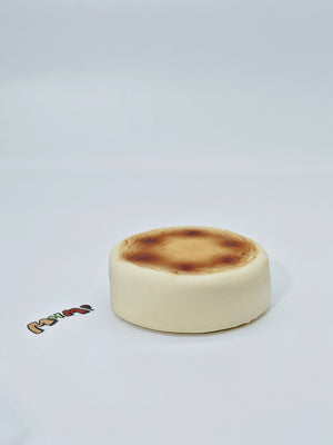 Basque Cheesecake Squishy | Dessert Themed Slow Rising Stress Rel - slow rising squishy toy product photo
