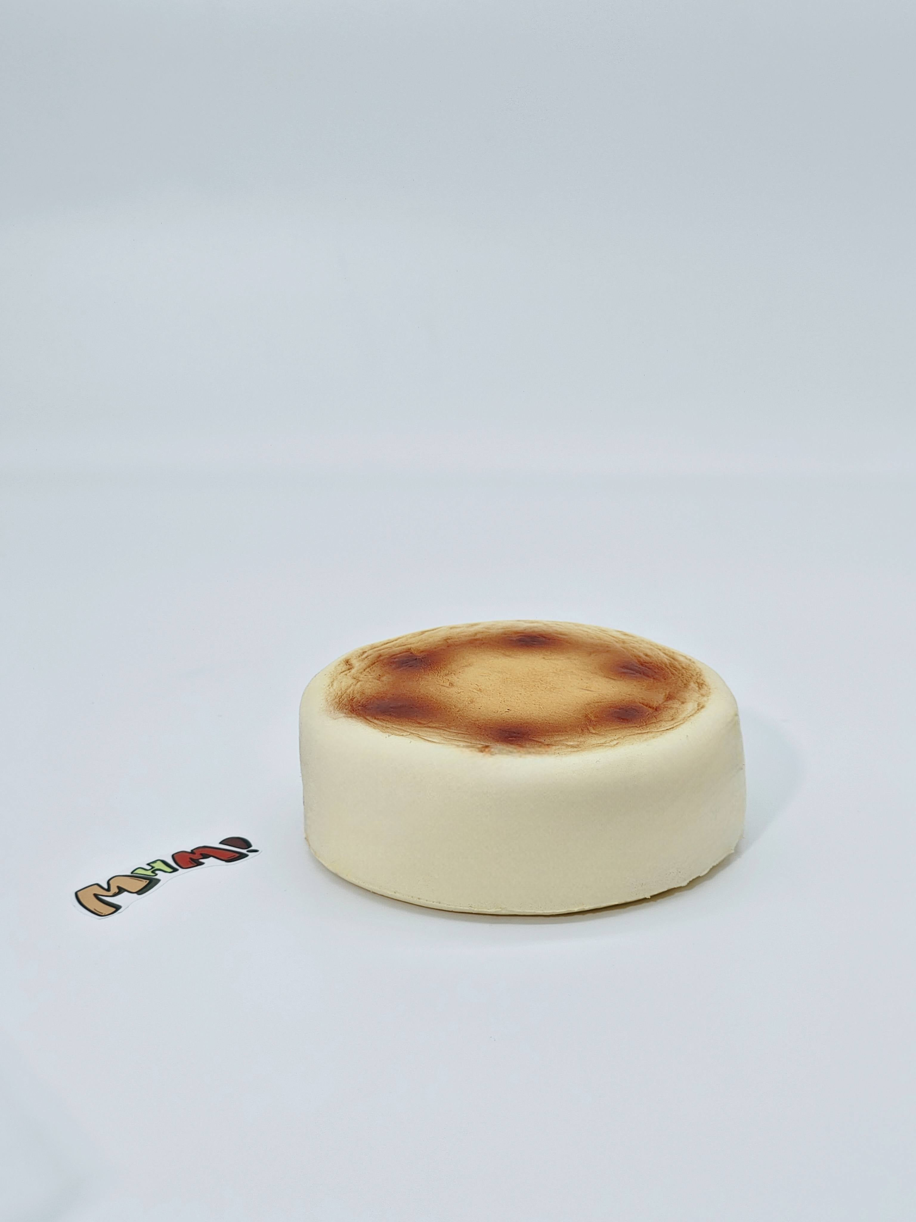 Basque Cheesecake Squishy | Dessert Themed Slow Rising Stress Rel - slow rising squishy toy product photo