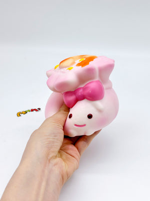 Adorable Shrimp Siu Mai Squishy Slow Rise, Ultra Soft! - kawaii squishy toy close up