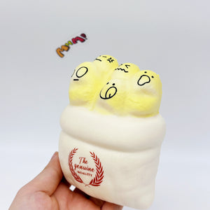 Cute Multi-Face Baguette Bread Stress Relief Squishy alternate view 9