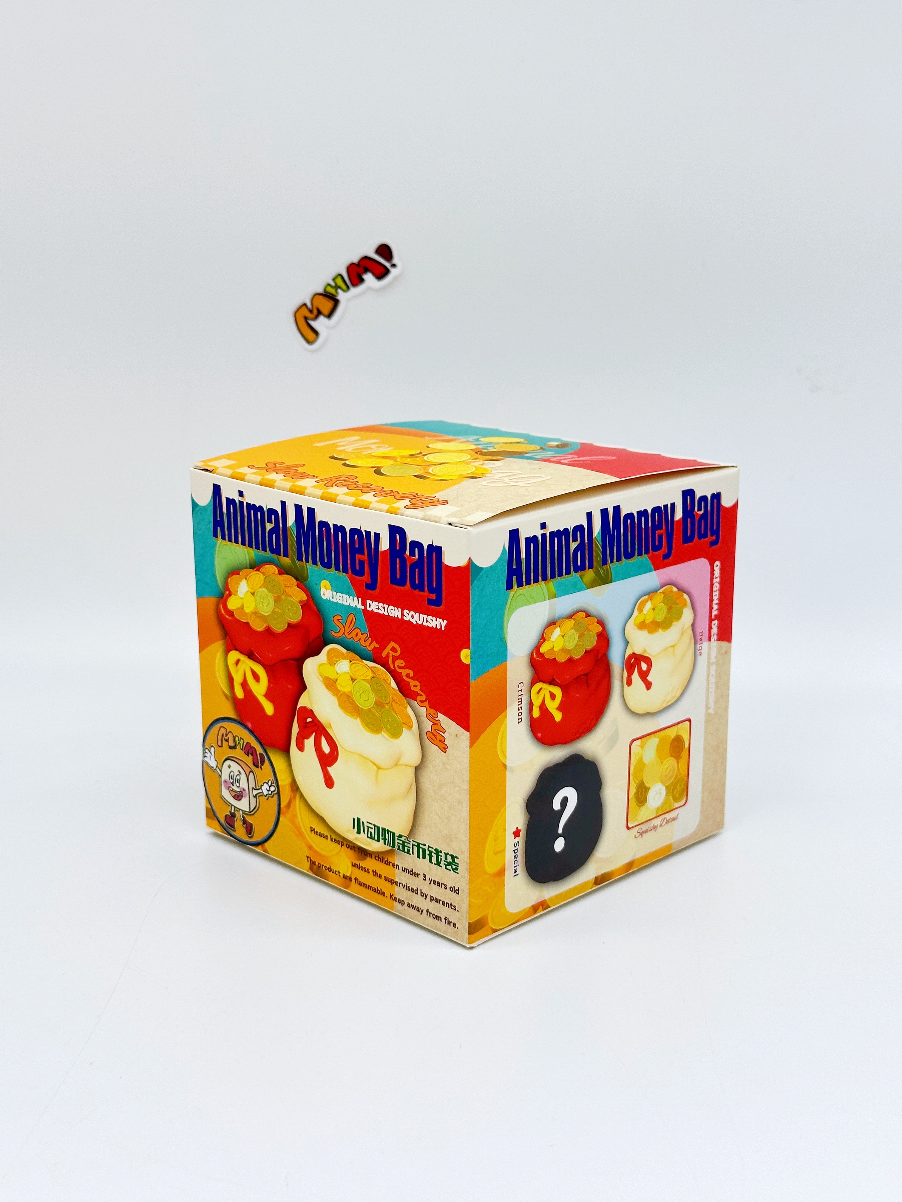 Lucky Gold Coin Pouch Squeeze Toy: Good Luck by Your SideSuper So - squishy toy size reference with hand