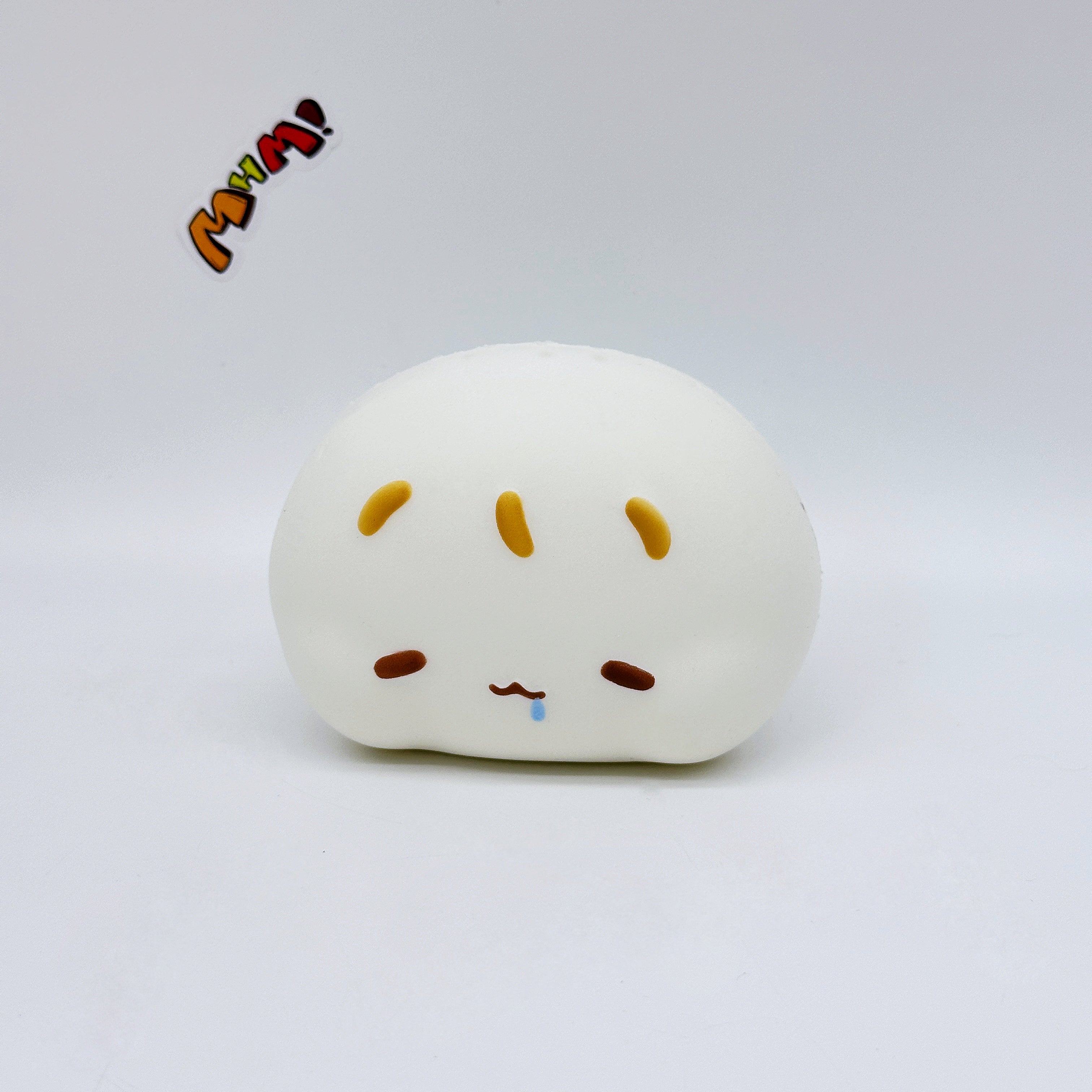 Cute Bao Bun Squishy Your New Kawaii Desk Buddy - slow rise fidget toy texture close up