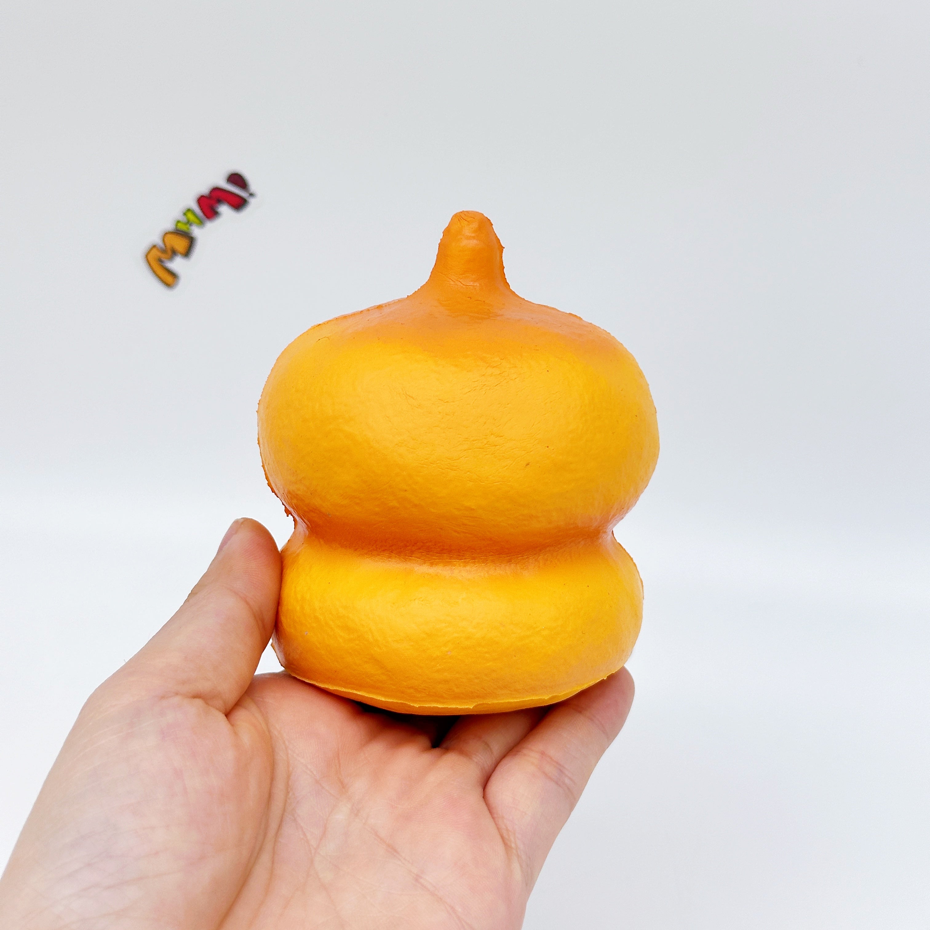 Kawaii Gourd Slow Rise Squishy Toy - kawaii squishy toy close up