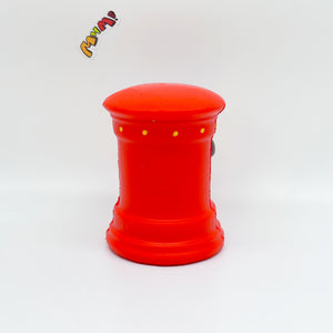 Cute Post Office Squishy: Ultra Soft, Slow Rise & Super Charming - squishy toy size reference with hand