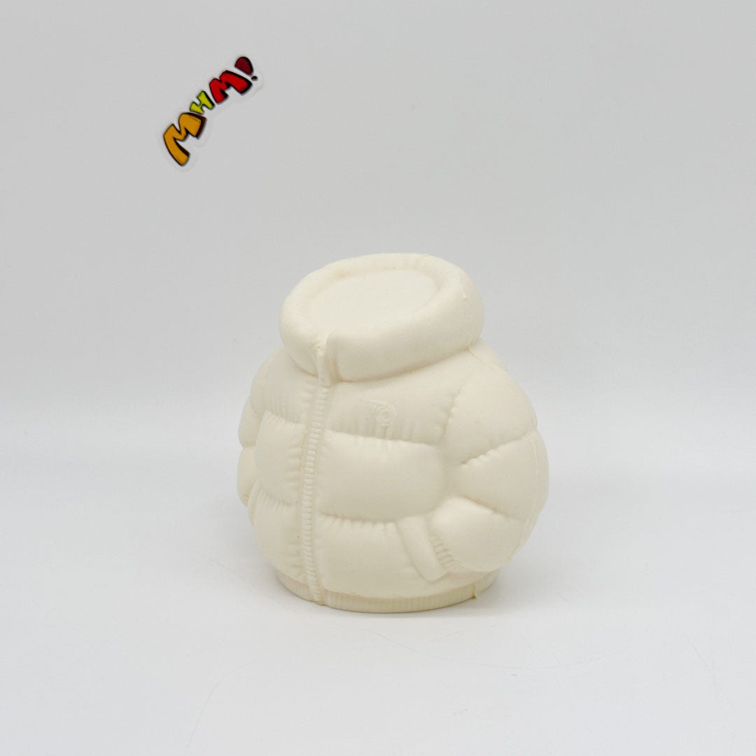 Cute Down Jacket Stress Relief Squishy - squishy stress relief toy detail shot