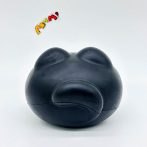 Slow Rise Black Cat Lava Bun Squishy Squeeze Away Stress! - squishy stress relief toy detail shot