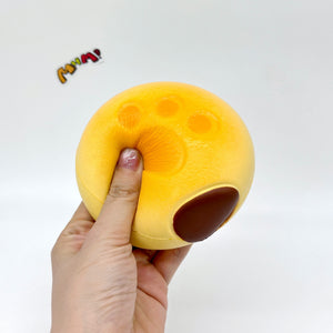 Slow Rise Cat Paw Lava Bun Squishy Squeeze Away Stress! - soft foam stress relief squeeze toy