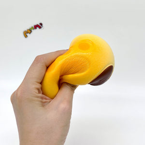 Slow Rise Cat Paw Lava Bun Squishy Squeeze Away Stress! - slow rising toy top view