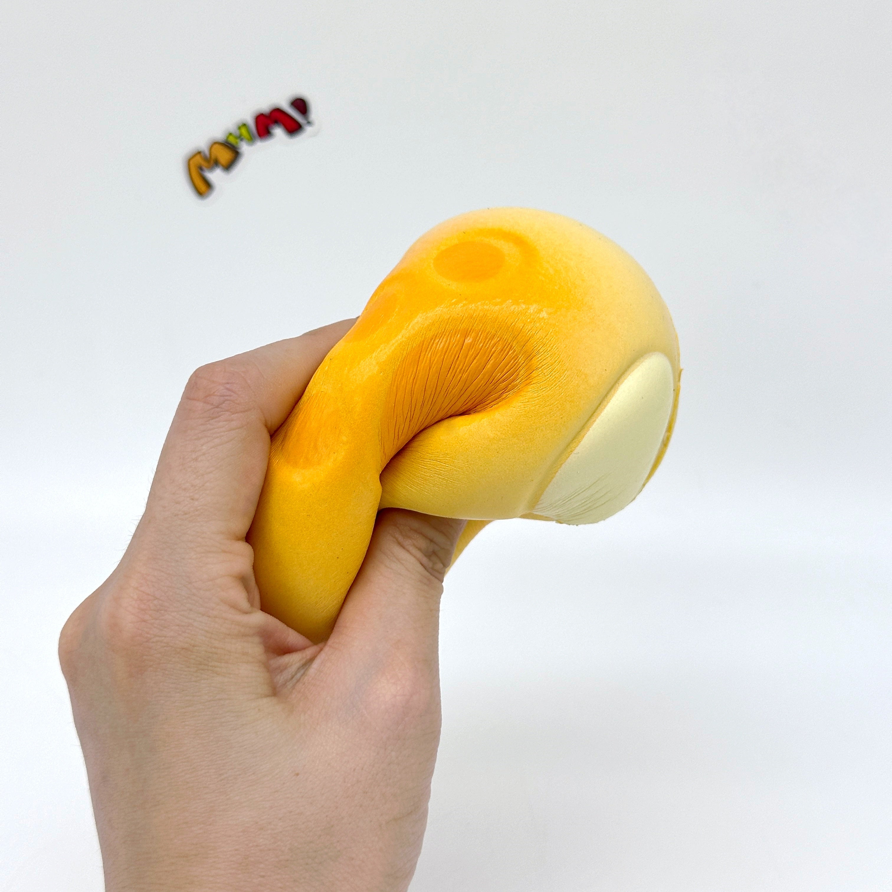 Slow Rise Cat Paw Lava Bun Squishy Squeeze Away Stress! - slow rise toy hand squeeze demo