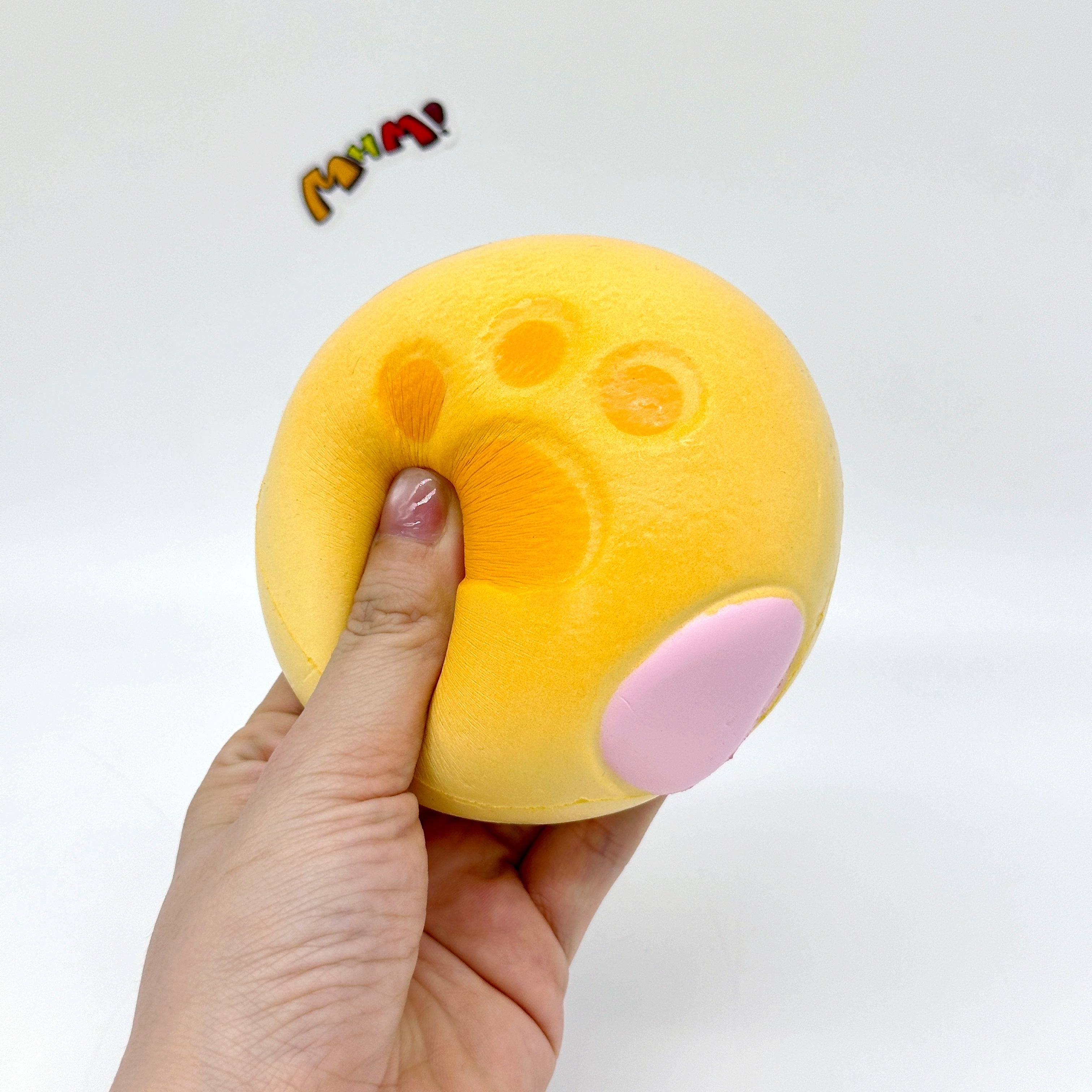 Slow Rise Cat Paw Lava Bun Squishy Squeeze Away Stress! - slow rise fidget toy texture close up