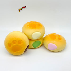 Slow Rise Cat Paw Lava Bun Squishy Squeeze Away Stress! - slow rising squishy toy product photo
