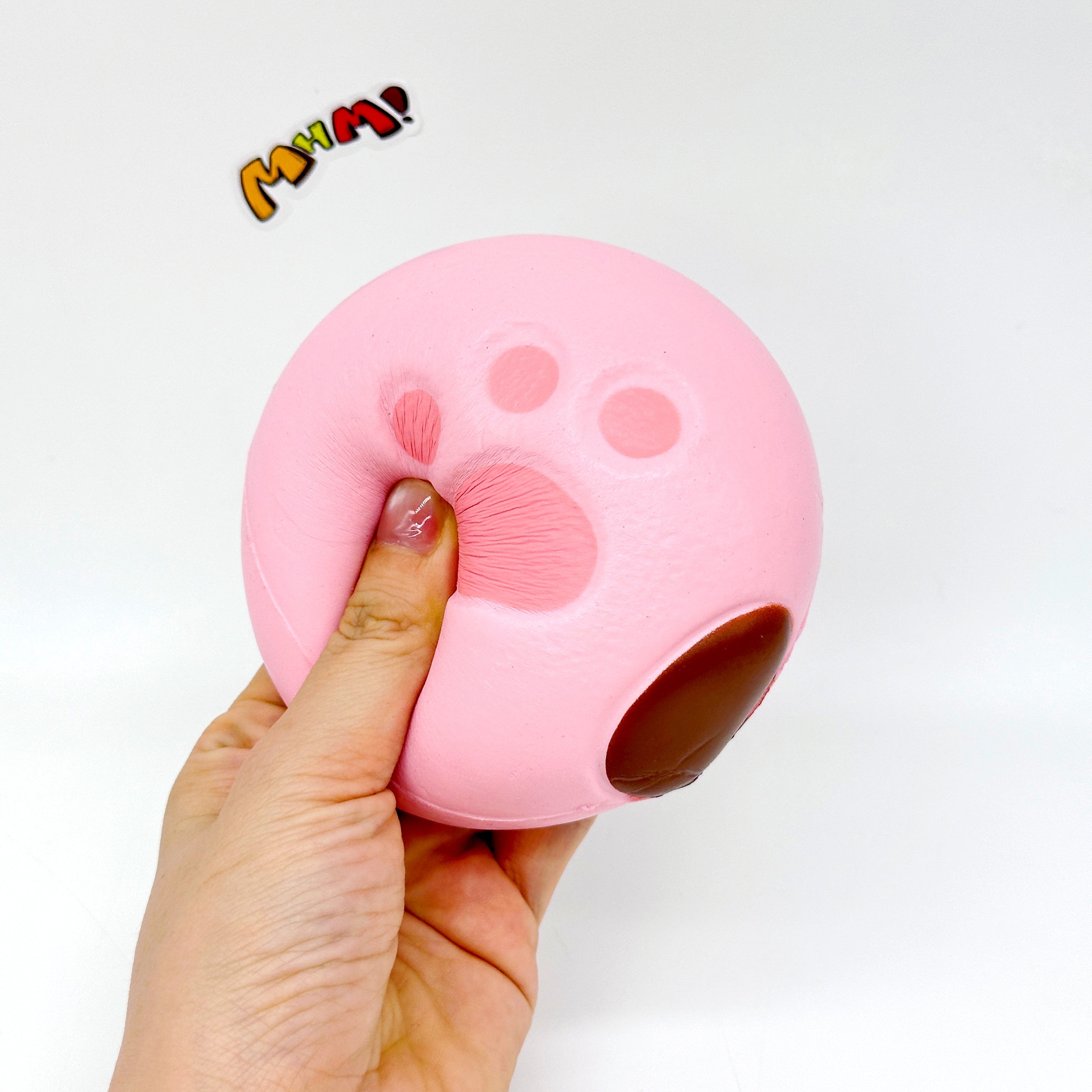 Slow Rise Cat Paw Lava Bun Squishy Squeeze Away Stress! - soft foam stress relief squeeze toy