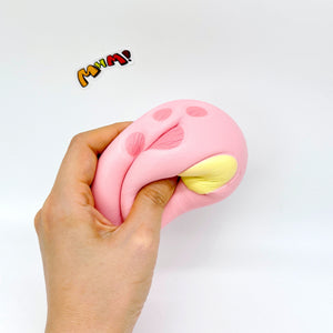Slow Rise Cat Paw Lava Bun Squishy Squeeze Away Stress! - kawaii squishy toy collection photo