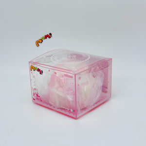 Cute Two-Tier Cake Stress Relief Squishy with Bow - cute squishy gift toy display
