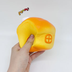 Ultra-Soft Bread House Squishy Slow Rise & Irresistibly Cute! - squishy stress relief toy detail shot