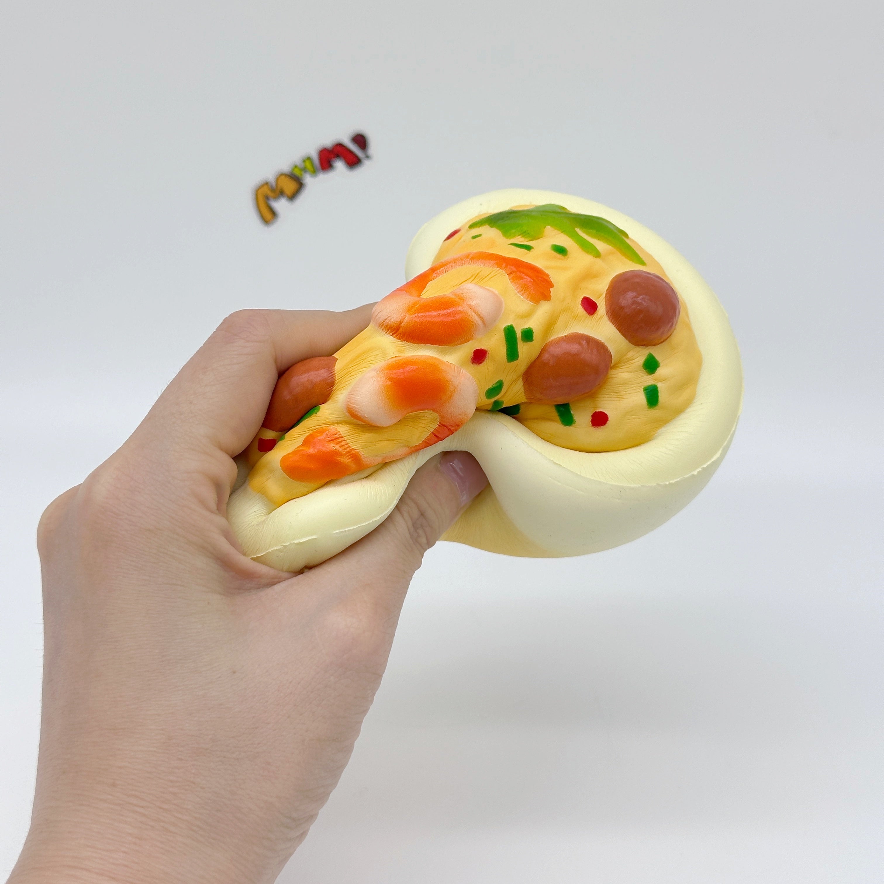Cute Seafood Noodle Bowl Slow Rise Squishy Toy - cute squishy toy packaging display