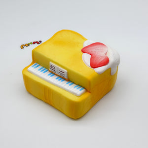 Cute Piano Bread Stress Relief Squishy - slow rising squishy toy product photo