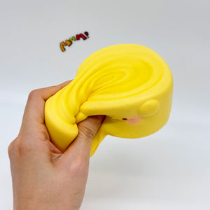 Cute Rolled Egg Stress Relief Squishy - soft foam stress relief squeeze toy