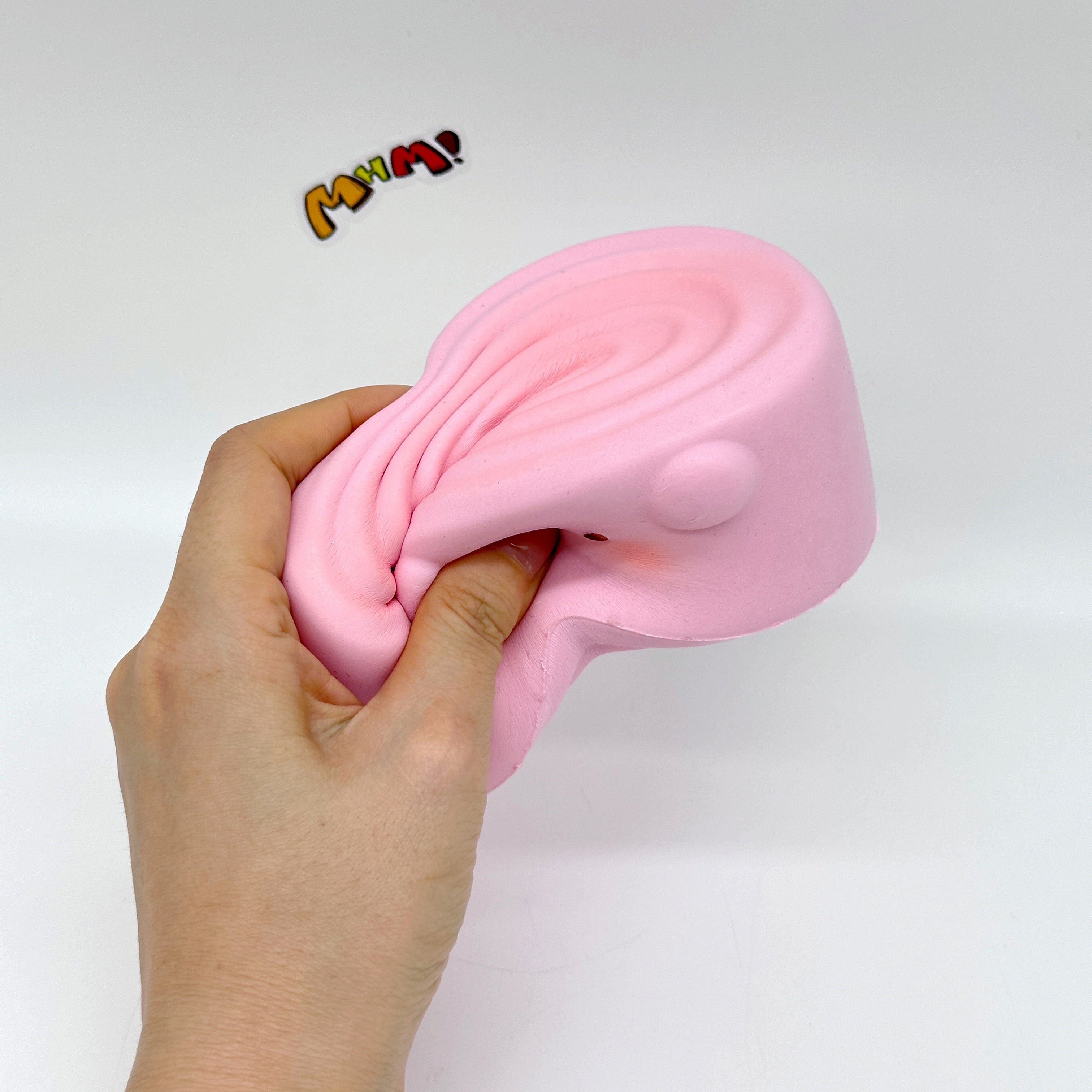 Cute Rolled Egg Stress Relief Squishy - cute squishy toy packaging display