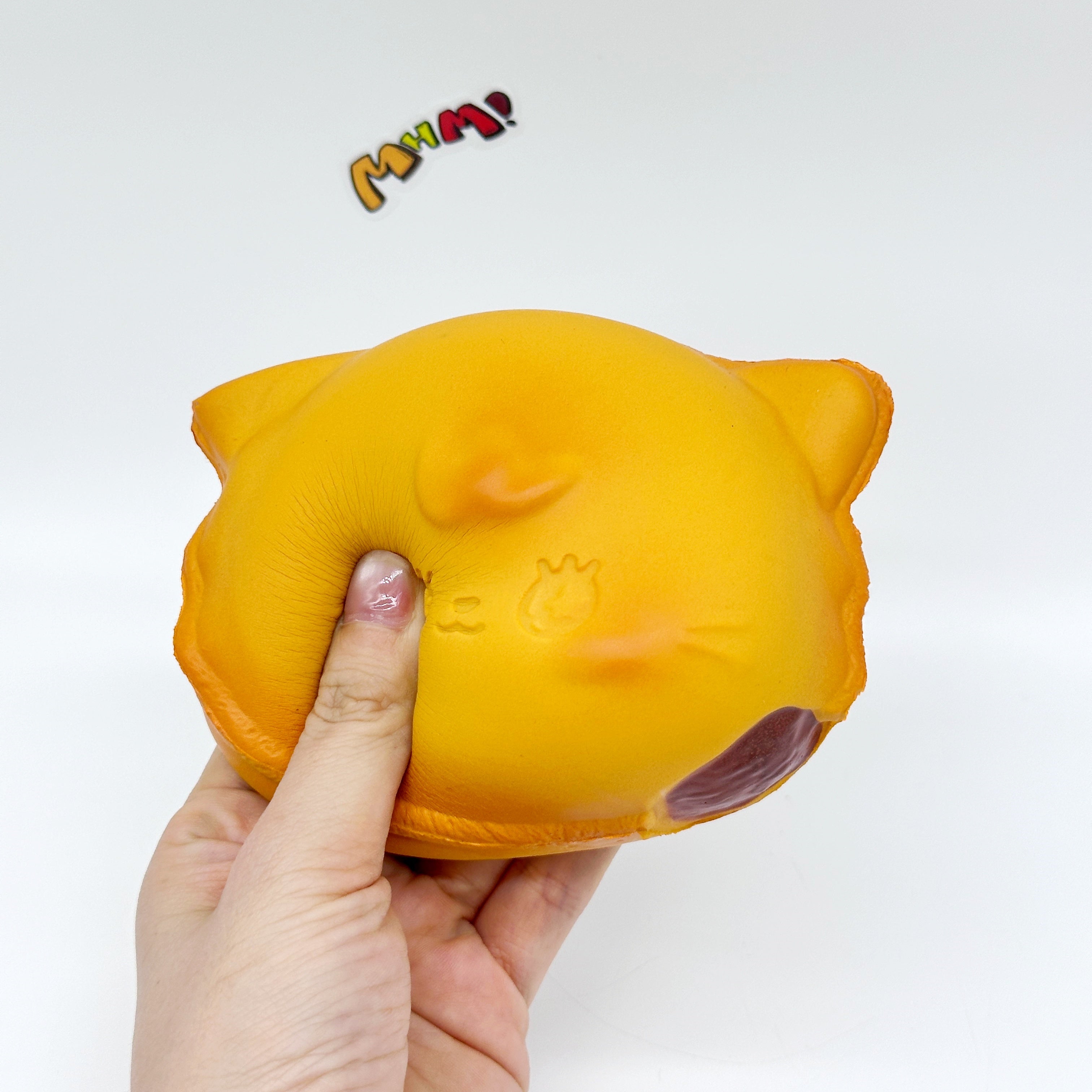 Cat Egg Waffle Slow Rise Squishy Toy - cute squishy toy packaging display