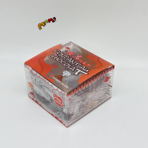 Volcano Lava Chocolate Slow Rise Squishy Toy - squishy toy size reference with hand
