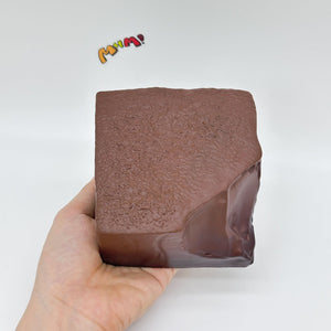 Volcano Lava Chocolate Slow Rise Squishy Toy - squishy stress relief toy detail shot