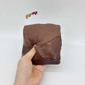 Volcano Lava Chocolate Slow Rise Squishy Toy - kawaii squishy toy close up