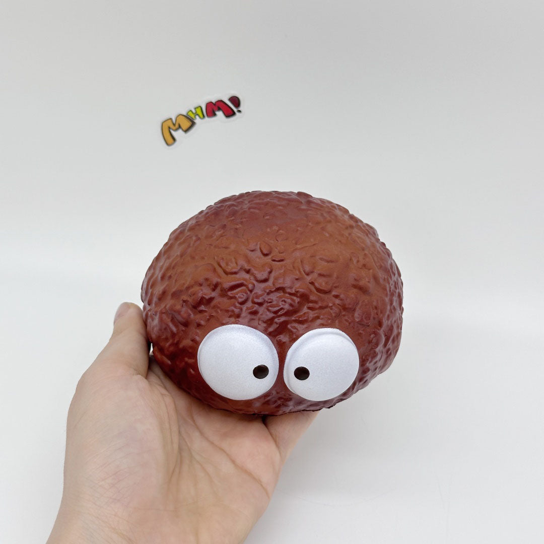 Cute Choux Puff Slow Rise Squishy Toy - squishy stress relief toy detail shot