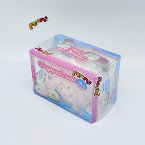 Sleepy Seal Squishy | Cute Pink Swirl Cream Slow Rising Stress Re - soft foam stress relief squeeze toy