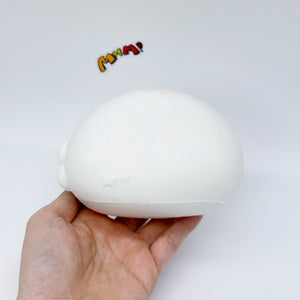 Sleepy Seal Squishy | Cute Pink Swirl Cream Slow Rising Stress Re - kawaii squishy toy close up