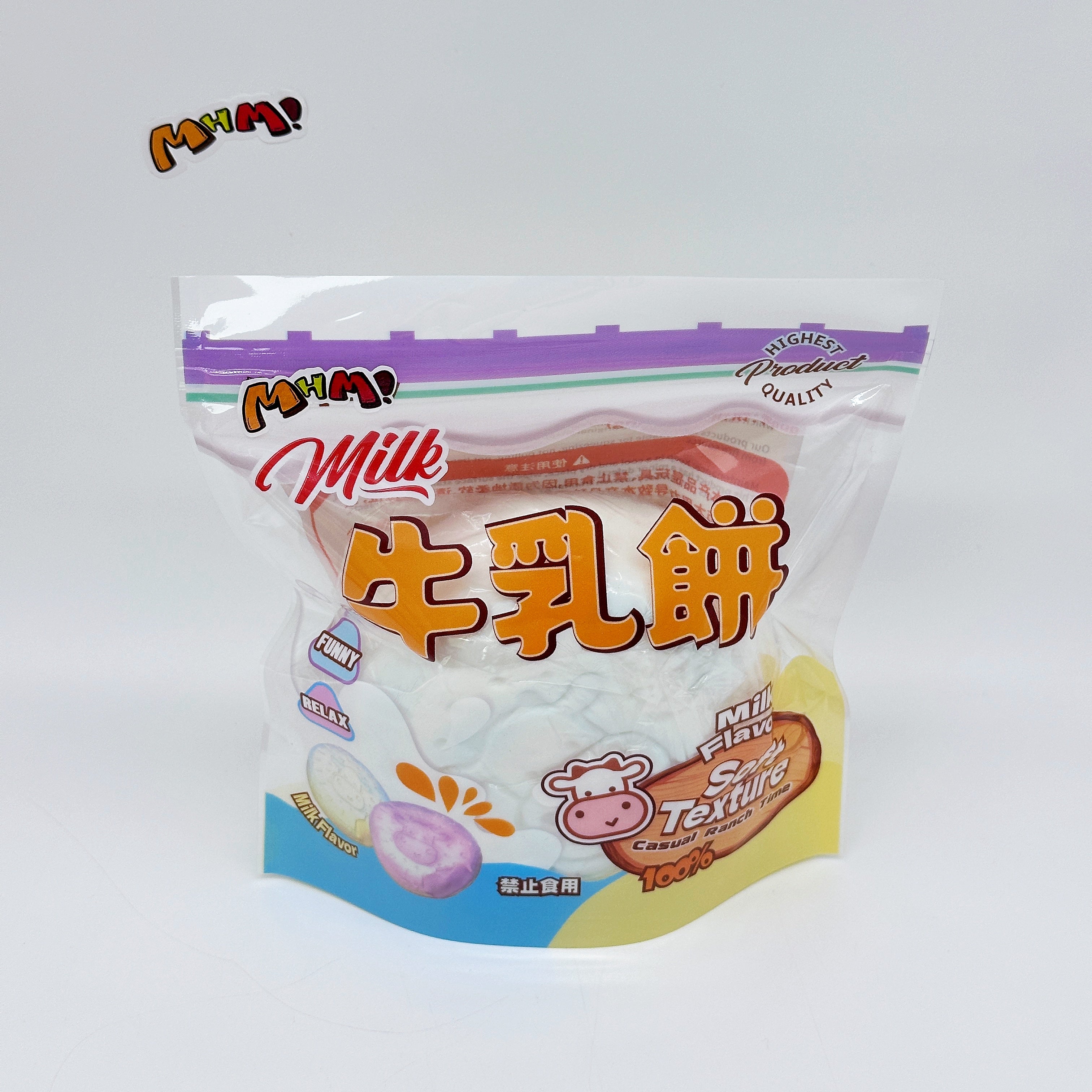 Milk Cookie Squishy | Cute Cow Print Milk Biscuit Slow Rising Str - soft foam stress relief squeeze toy