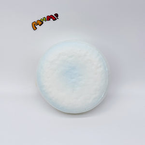 Milk Cookie Squishy | Cute Cow Print Milk Biscuit Slow Rising Str - slow rising squeeze toy side angle view