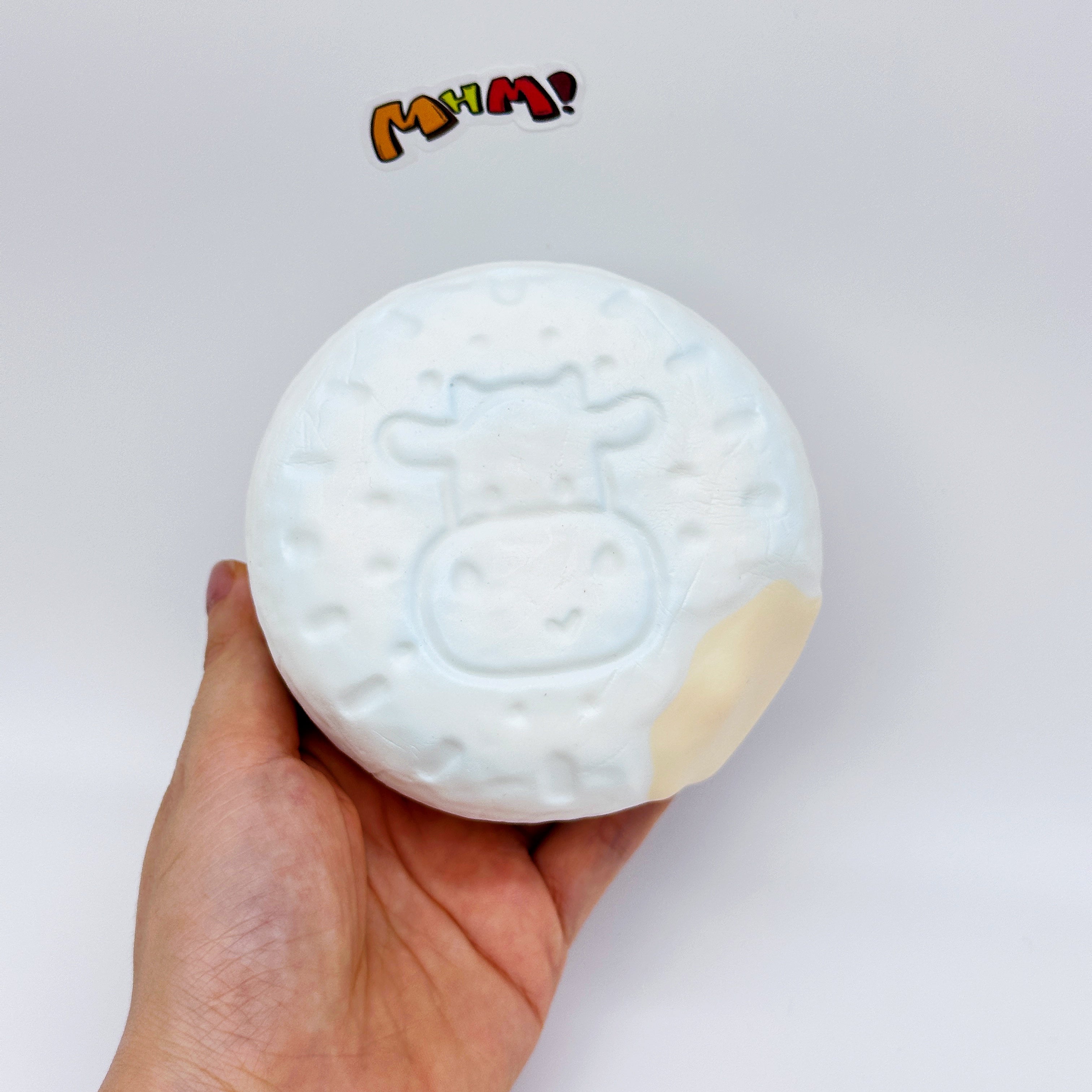 Milk Cookie Squishy | Cute Cow Print Milk Biscuit Slow Rising Str - kawaii squishy toy close up