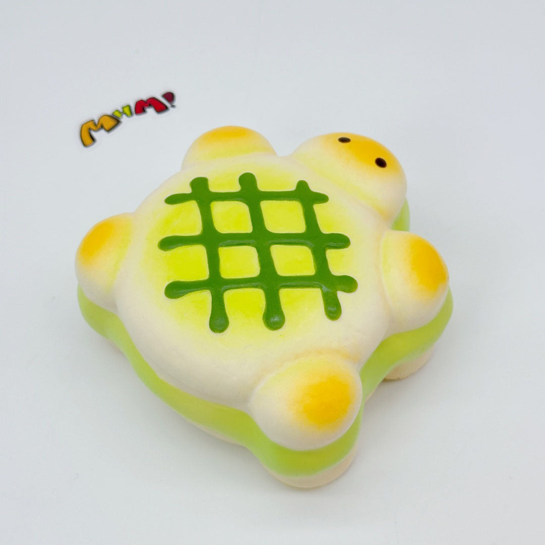 Slow Rise Cute Turtle Cookie Squishy Squeeze Away Stress! - slow rising squishy toy product photo