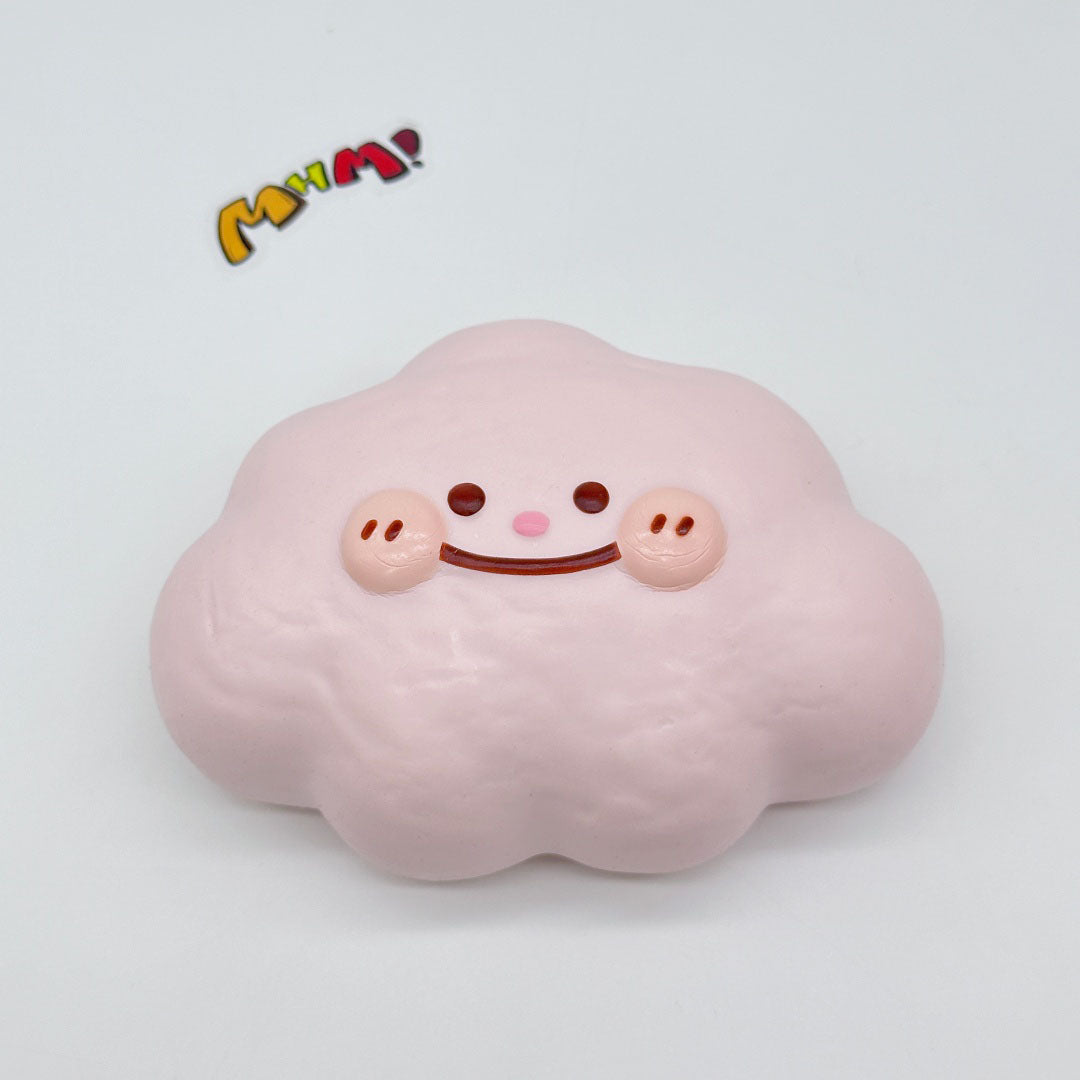 Slow Rise Cute Cloud Bread Squeeze Away Stress with a Smile! - slow rising squishy toy product photo