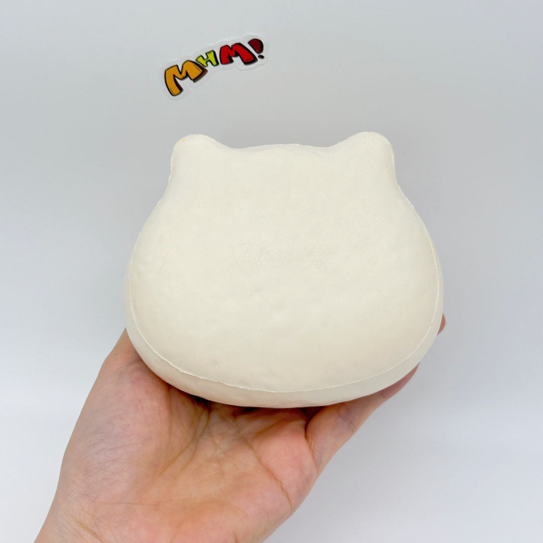 Ultra-Soft Cat Mochi Squishy Slow Rise & Irresistibly Cute - kawaii squishy toy close up